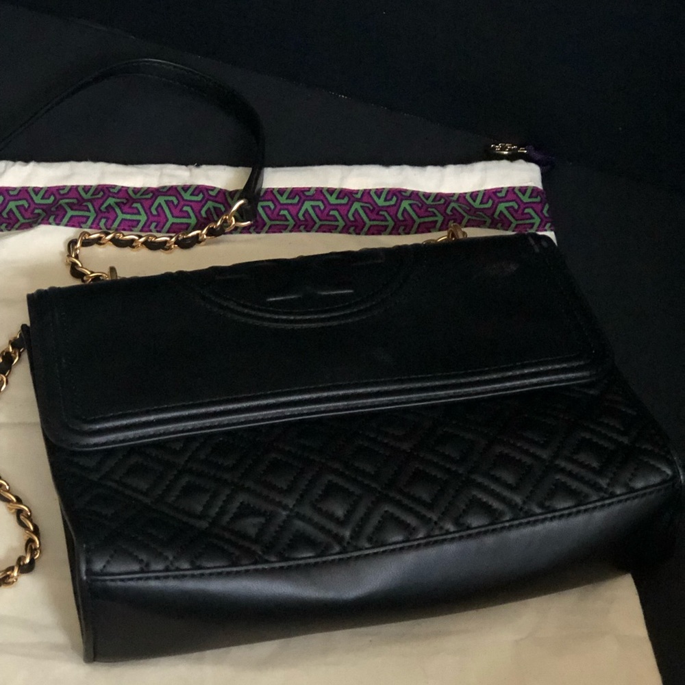 XX SOLD XX Fleming convertible Tory Burch shoulder bag - Picture 5 of 8